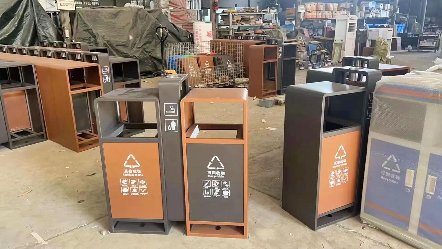 西安环卫环保产品定制工厂 垃圾桶、果皮箱、公园椅与花箱一站式解决方案
